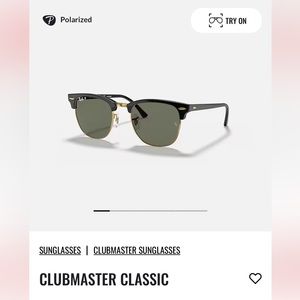 Ray Ban Clubmaster Classic Polarized